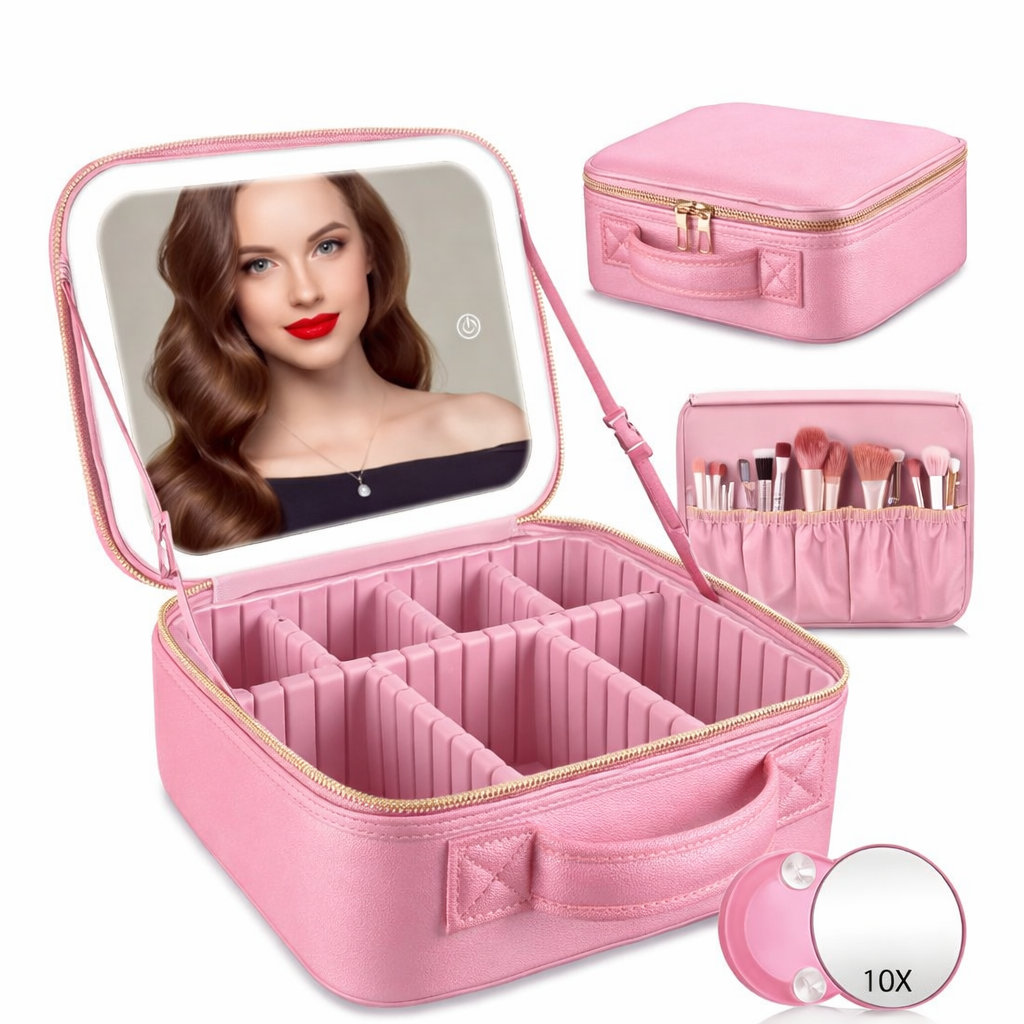 Cosmetiquera de Lujo con Espejo